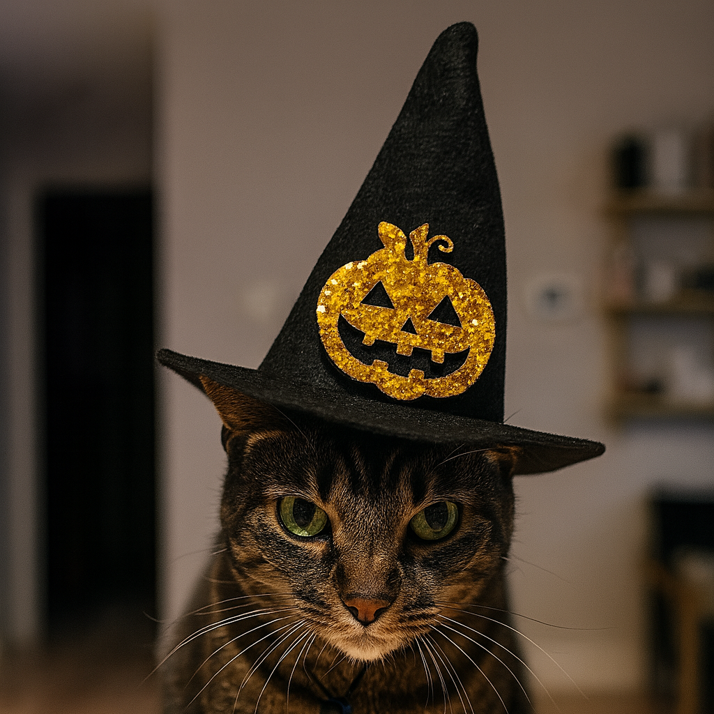 Purrkin Witch's Hat