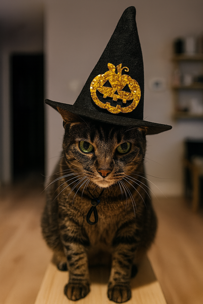 Purrkin Witch's Hat